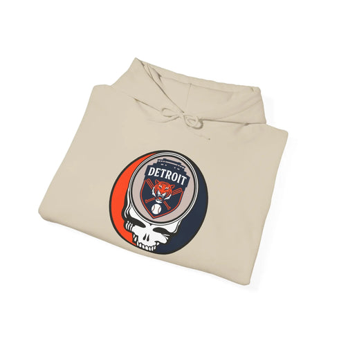 Grateful Dead - Detroit Tigers Grateful Dead Unisex Heavy Blend Hoodie - Hooded Sweatshirt - StealieShop